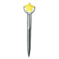 Yellow Star Squeezie Top Pen
